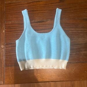 Blue tank top - Kendall and Kylie